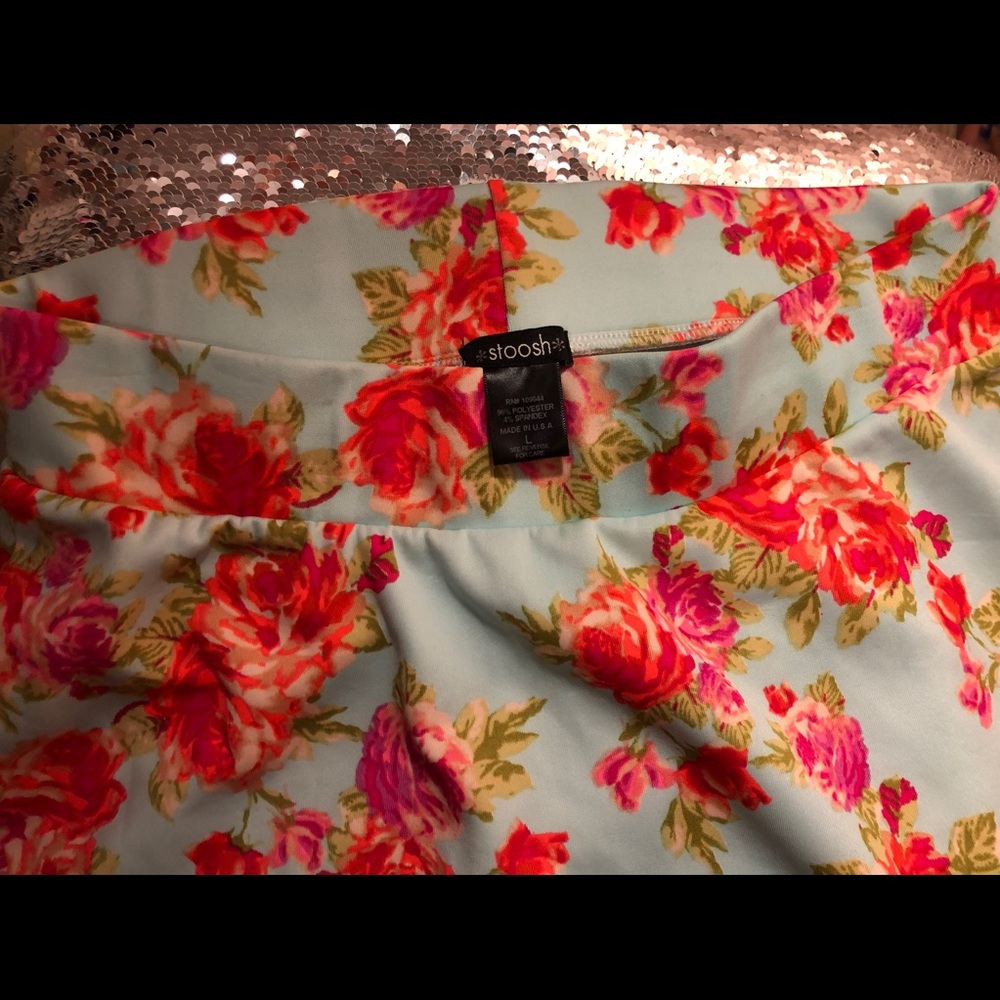 floral skirt